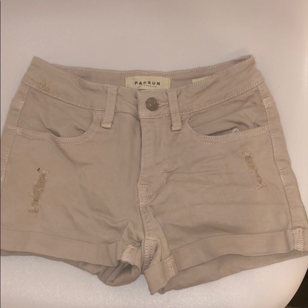 Plight pink/ navy packing shorts